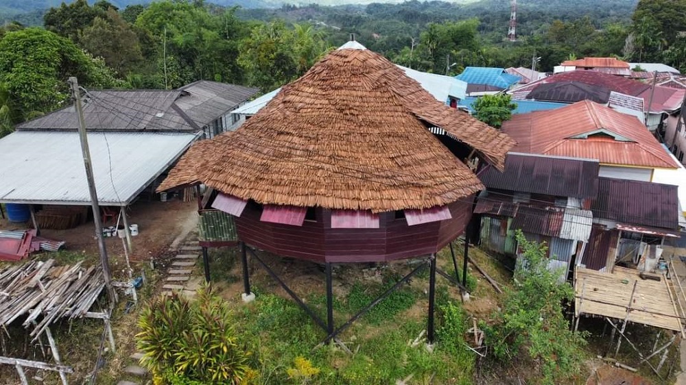 A view of the Baruk at Kampung Gumbang that is being preserved as a tourist attraction in Bau district. u00e2u20acu201d Borneo Post Online pic