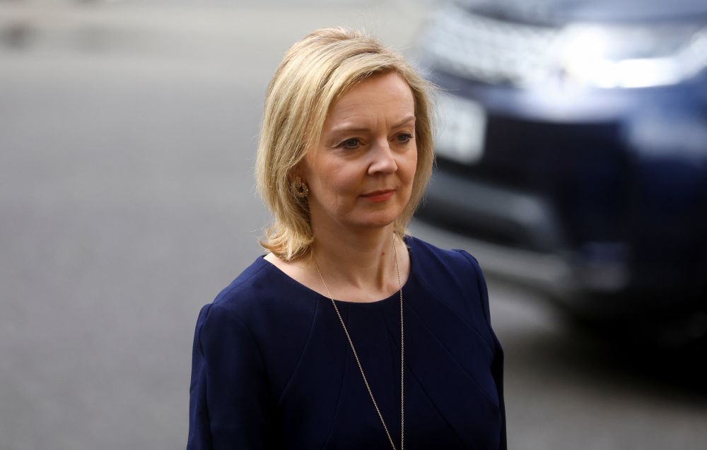British Foreign Minister Liz Truss arrives for a Commonwealth Service at Westminster Abbey in London March 14, 2022. u00e2u20acu201d Reuters pic