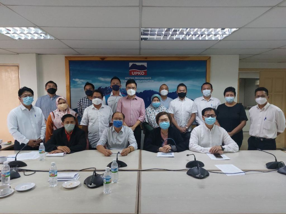 The PH Sabah Leadership Council met at the Upko headquarters, March 25, 2022. u00e2u20acu201d Borneo Post Online pic 