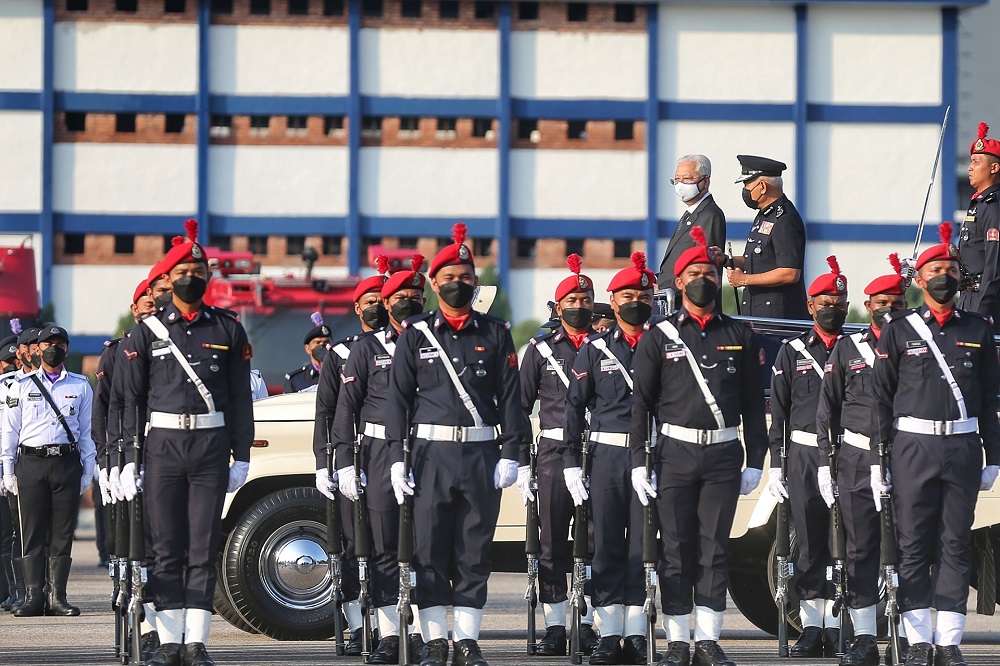 The 215th Police Day celebrations at Pulapol Kuala Lumpur March 25, 2022. u00e2u20acu2022 Picture by Ahmad Zamzahuri