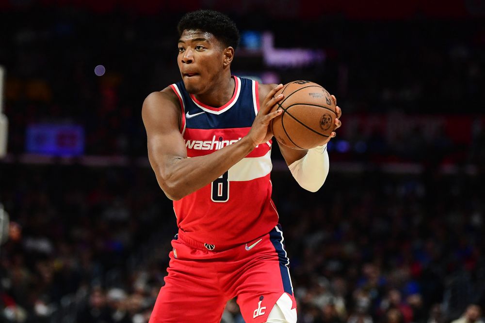 Washington Wizards forward Rui Hachimura (8) controls the ball against the Los Angeles Clippers during the second half at Crypto.com Arena in Los Angeles March 9, 2021. u00e2u20acu201d Reuters pic