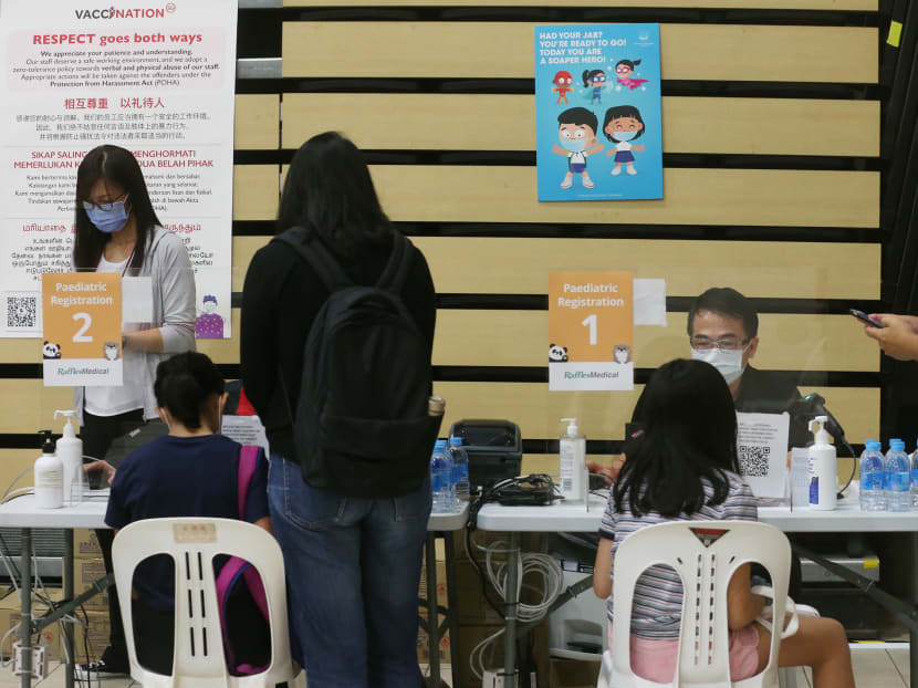 Some 444,000 Covid-19 vaccine doses have been administered, with 248,000 children receiving at least their first dose, while 196,000 have received their second dose. u00e2u20acu2022 TODAY pic