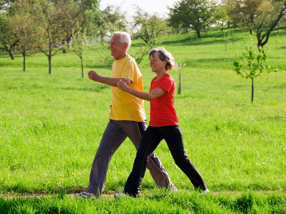 It is recommended that people under 60 walk between 8,000 and 10,000 steps per day. u00e2u20acu2022 Shutterstock pic