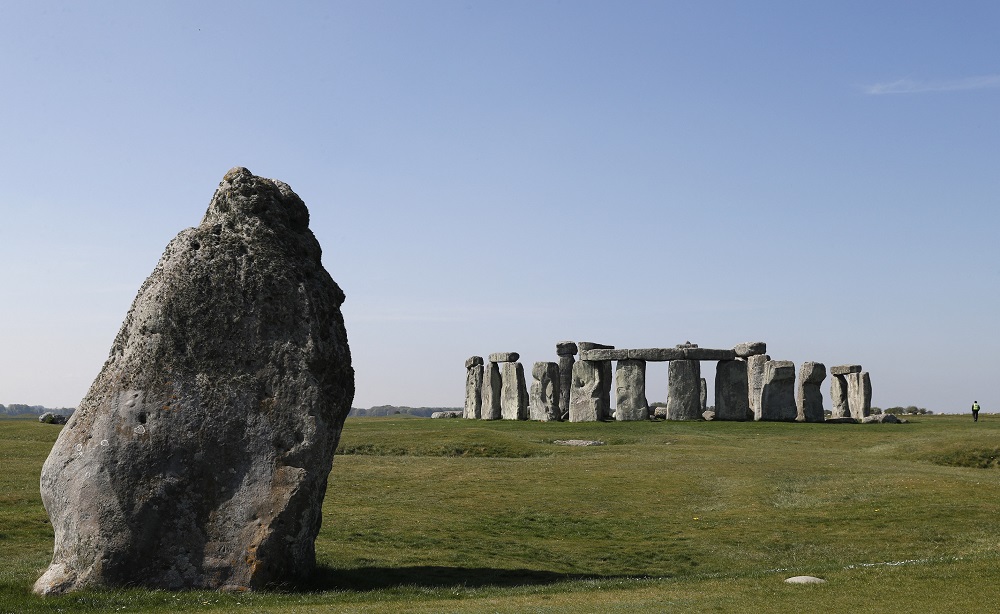 The ancient inhabitants of Wiltshire used the Stonehenge site as a solar calendar, according to a new British study. u00e2u20acu2022 AFP pic