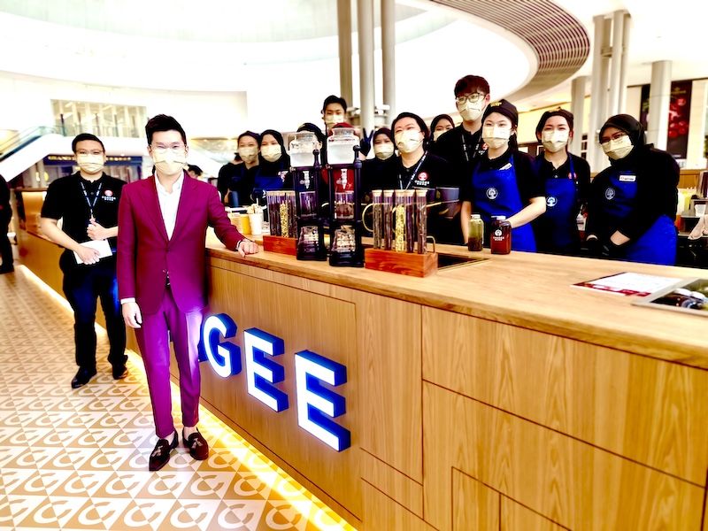 Tea brand BaWangChaji Malaysia is now known as Chagee Malaysia with Malaysian badminton great Datuk Lee Chong Wei as their ambassador. u00e2u20acu201d Picture courtesy of Chagee Malaysia