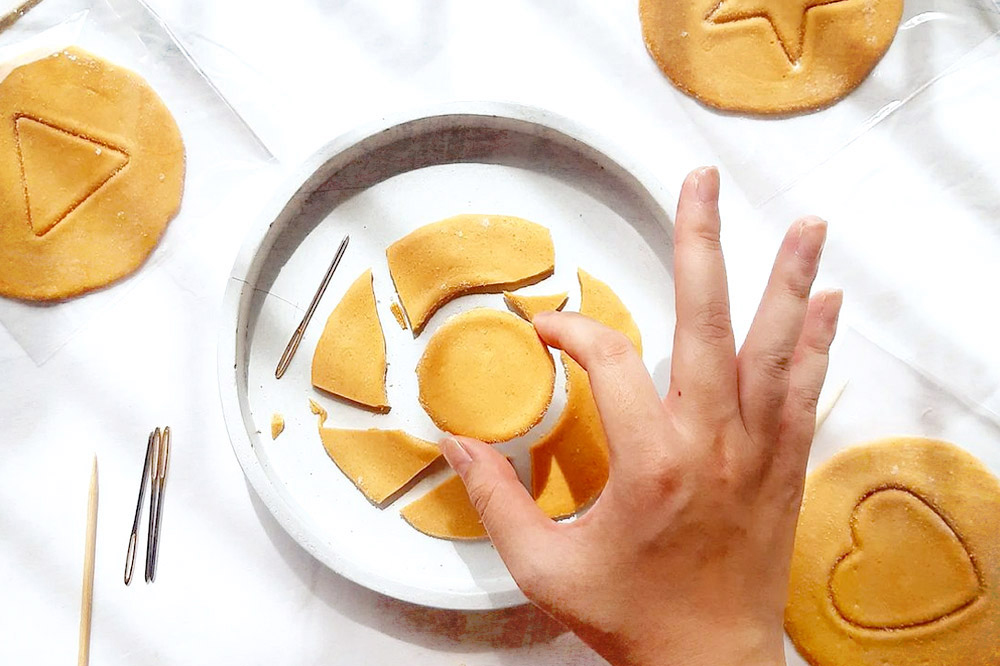 The joy – and relief – when you ‘release’ the candy perfectly.