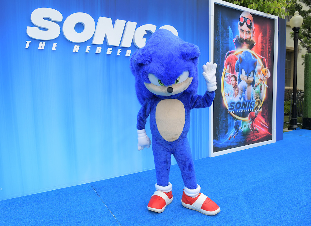A general view of atmosphere as seen at the 'Sonic the Hedgehog 2' Family Day at Paramount Pictures Studios Lot on April 2, 2022 in Los Angeles, California. u00e2u20acu201d Charley Gallay/Getty Images for Paramount Pictures/AFP
