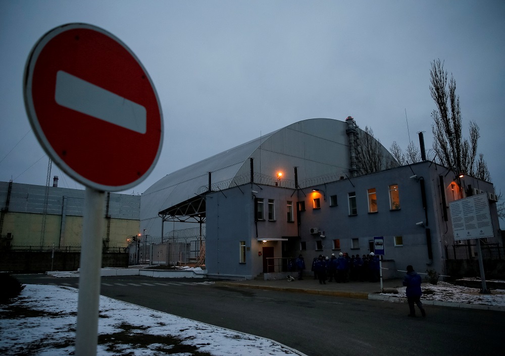 A general view shows the New Safe Confinement structure over the old sarcophagus covering the damaged fourth reactor at the Chernobyl Nuclear Power Plant, in Chernobyl, Ukraine November 22, 2018. u00e2u20acu201d Reuters pic