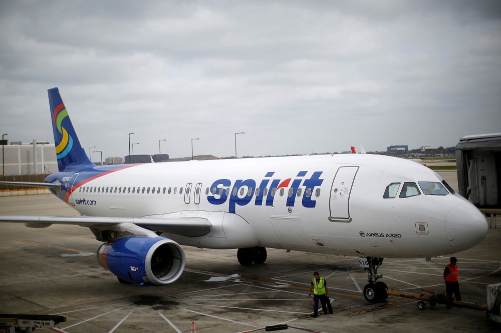 A Spirit Airlines Airbuys A320-200 airplane sits at a gate at the Ou00e2u20acu2122Hare Airport in Chicago October 2, 2014. u00e2u20acu201d Reuters pic