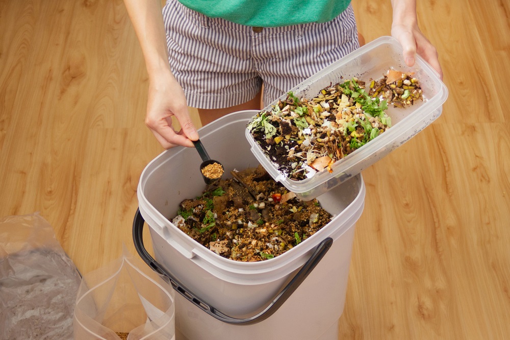 Bokashi is a compost system thatu00e2u20acu2122s suitable for city living. u00e2u20acu201d Shutterstock pic via ETX Studio