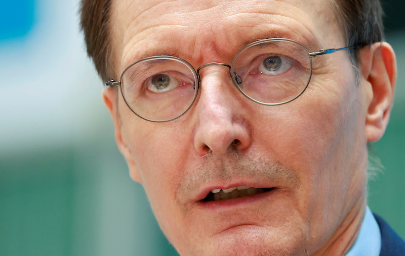 German Health Minister Karl Lauterbach attends a news conference in Berlin, Germany, April 6, 2022. u00e2u20acu201d Reuters pic