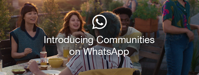 WhatsApp said there would also be changes to its Groups feature before the launch of Communities. u00e2u20acu201d Picture via Facebook/Communities