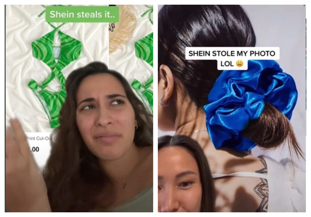 Two small independent designers have accused Shein of stealing their ideas and photos and rebranding them under their platform. u00e2u20acu201d Picture via Instagram/#sheinstolemydesign