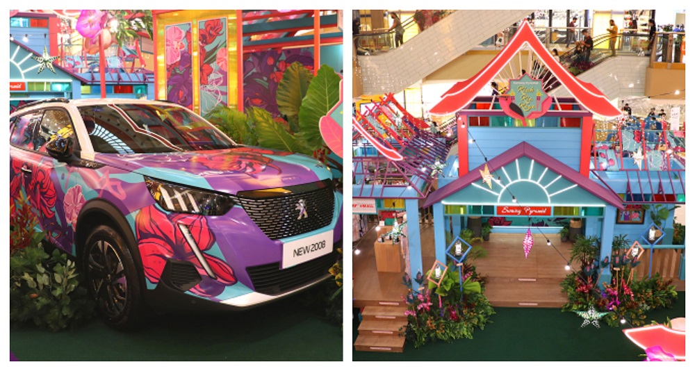 Experience the cool graffiti artwork in murals and through AR designed by artist Abdulrashade. — Pictures via Sunway Pyramid