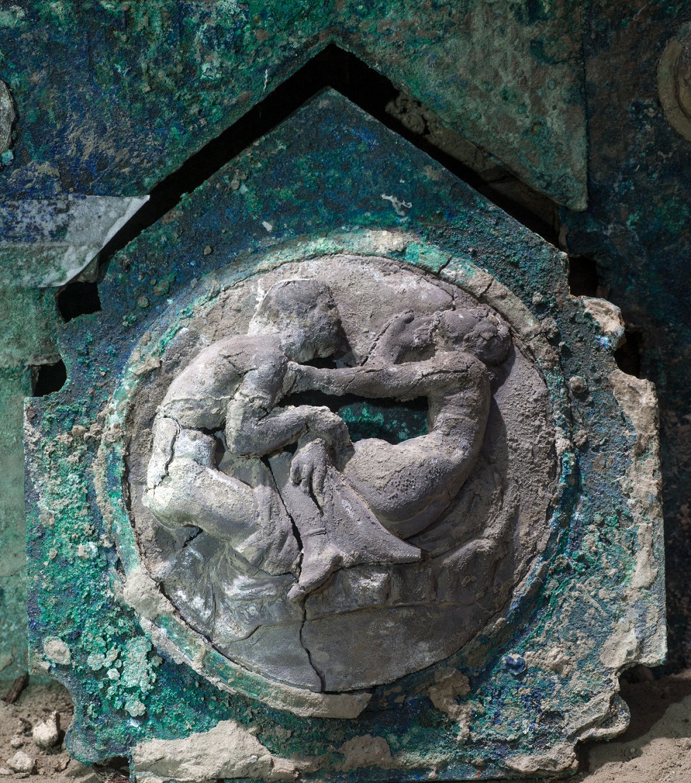 The u00e2u20acu02dcArte e Sensualitu00c3u00a0 Nella Case Di Pompeiu00e2u20acu2122 exhibition includes around 70 relics, including frescos, marble sculptures and medallions. u00e2u20acu201d Picture courtesy of Pompeii via ETX Studio