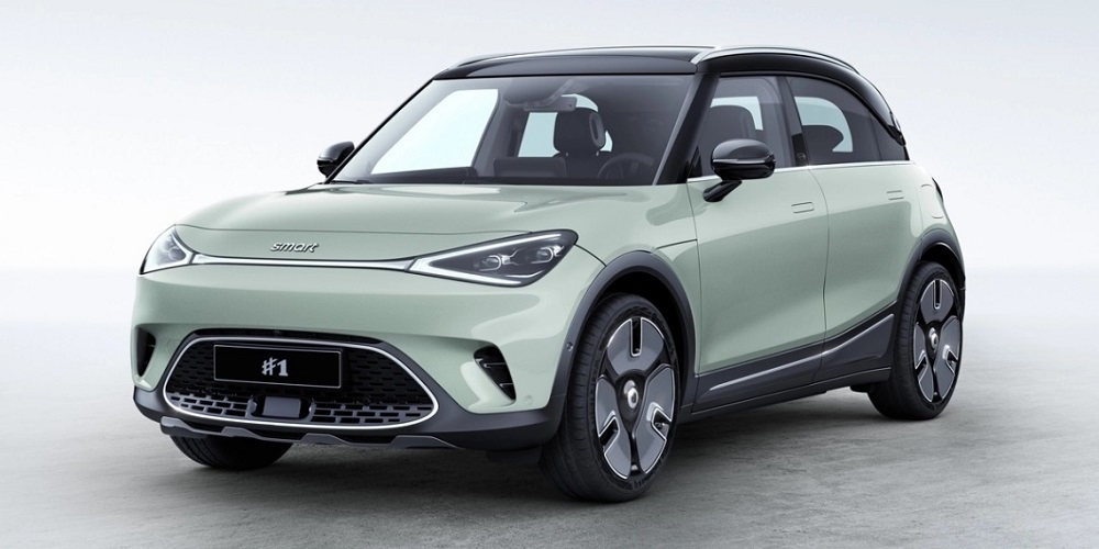 The Smart #1 will be a five-door subcompact crossover SUV electric vehicle, measuring 4.27m in length and 1.82m in width with a 2.75m wheelbase. u00e2u20acu201d Pictures courtesy of Smart via SoyaCincau