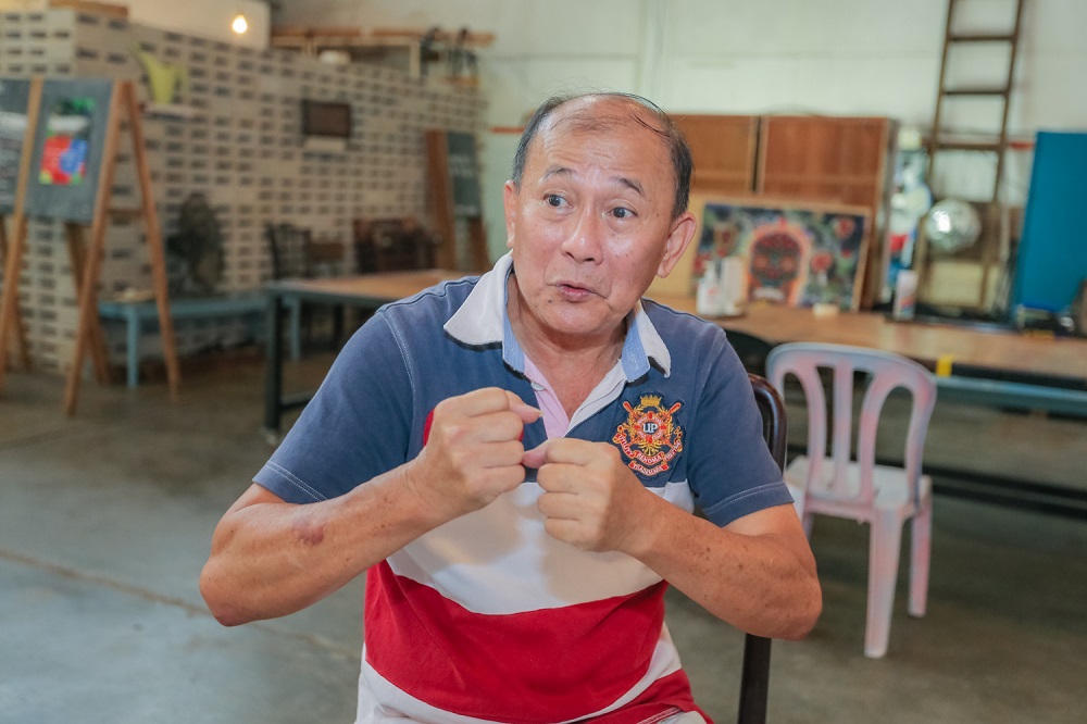 Diong, 66, is one of KL's last surviving beca-makers.