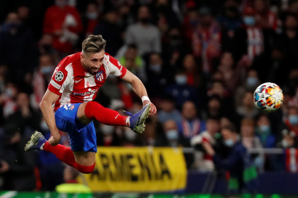 Atletico Madridu00e2u20acu2122s Hector Herrera in action during the Champions League Round of 16 First Leg against Manchester United at Wanda Metropolitano, Madrid, Spain, February 23, 2022. u00e2u20acu201d Reuters pic 