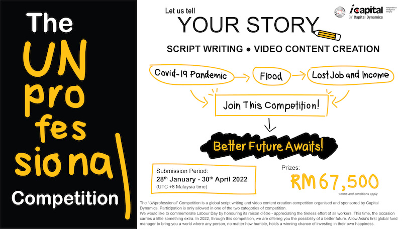 Capital Dynamics is hosting two competitions with lucrative prizes to help Malaysians replenish their savings and save up for a better future. u00e2u20acu201d Picture via Capital Dynamics