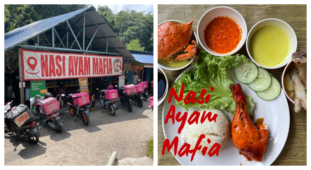 Food delivery riders make a beeline for Nik Johari’s Nasi Ayam Mafia during the pandemic. ― Picture courtesy of Nik Johari