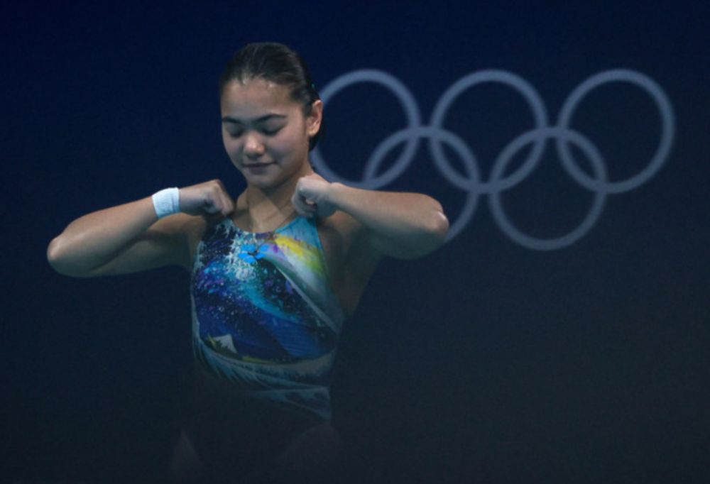 National diver Nur Dhabitah Sabriu00e2u20acu2122s performing in the womenu00e2u20acu2122s 3-metre (m) springboard individual final of the Tokyo 2020 Olympic Games at the Tokyo Aquatic Center, Aug 1, 2021. u00e2u20acu201d Bernama pic
