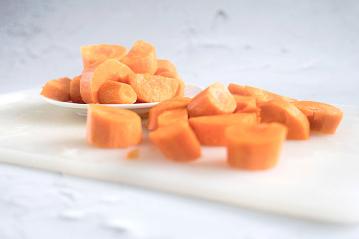 Carrots add a natural sweetness plus a cheerful pop of colour.