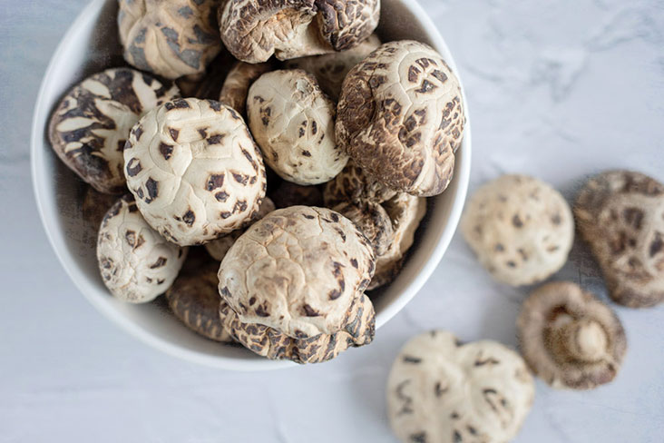 Dried shiitake mushrooms are an indispensable part of many Chinese soups.