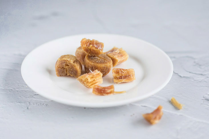 Increase the umami in your soup with dried scallops.