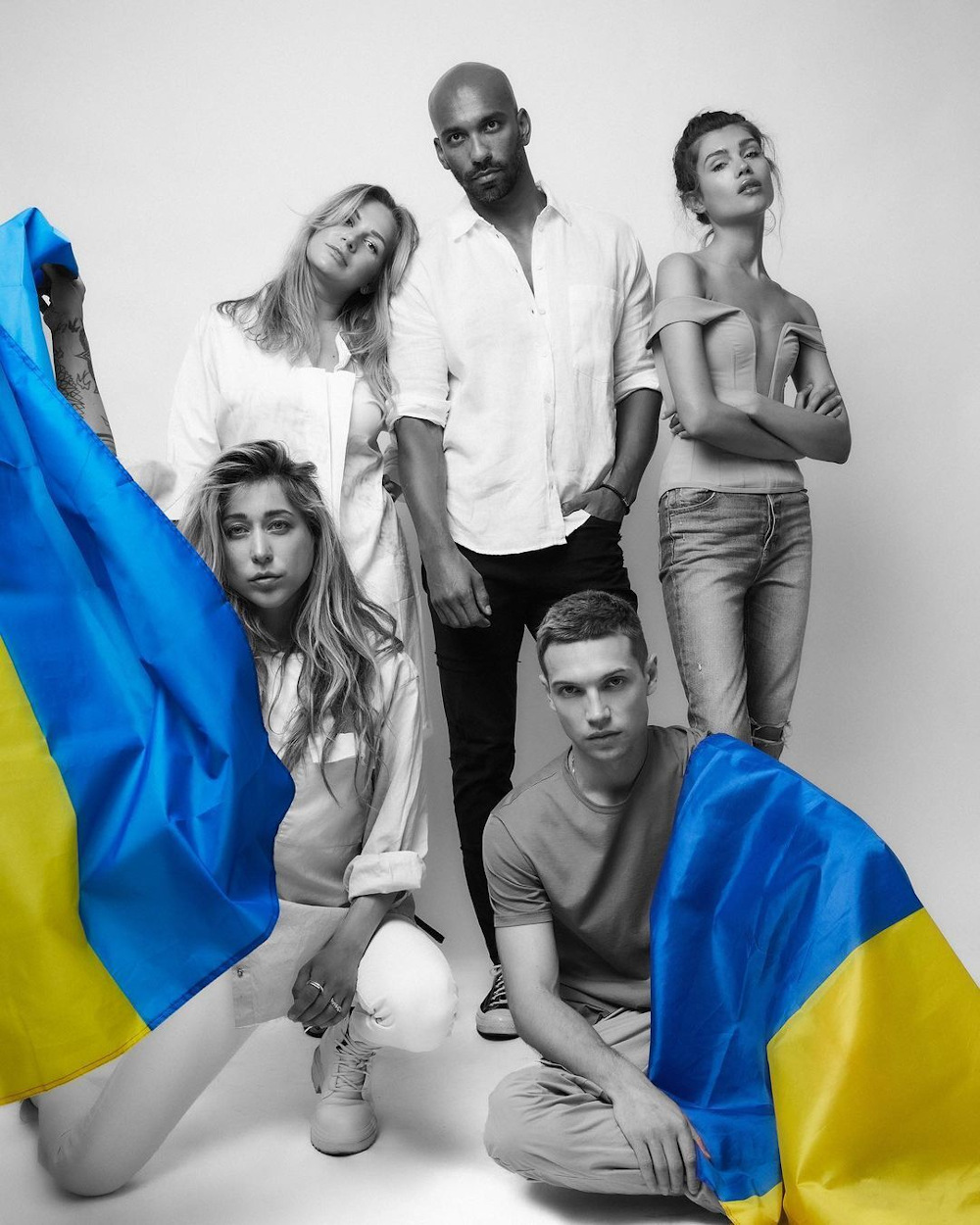 Jen Sidary aims to help build support for the Ukrainian fashion industry and foster international recognition of its talent with the Angel for Fashion e-commerce platform. u00e2u20acu201d Picture via Instagram/angelforfashion/Timothy Fernandez