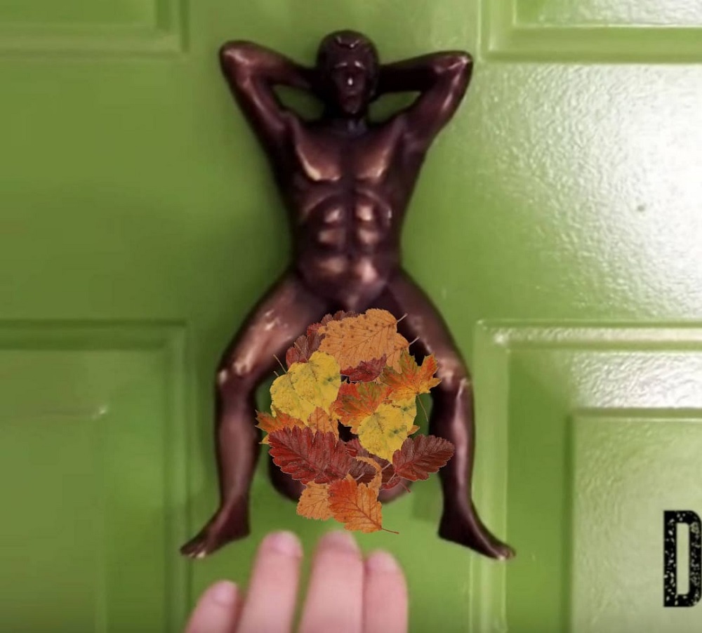 A resident of an apartment was offended by their neighbour's unorthodox door knocker and wants them evicted. u00e2u20acu2022 Picture via Facebook/@ShutUpAndTakeMyMoneyCom