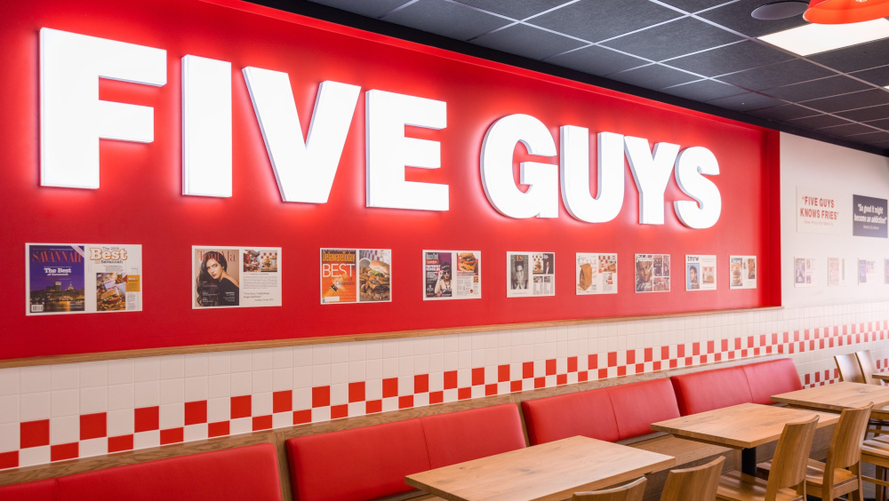 They’re open from 11am to 10pm daily. — Picture from Instagram/Five Guys via SoyaCincau 