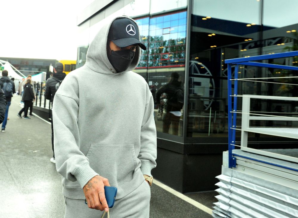 Mercedes' Lewis Hamilton after the Emilia Romagna Grand Prix at the Autodromo Enzo e Dino Ferrari, Imola April 24, 2022. u00e2u20acu201d Reuters picnn