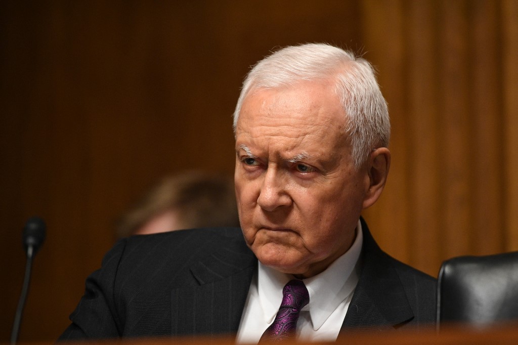 Former US senator Orrin Hatch, who retired in 2019 and is one of the longest serving senators in US history, died April 23, 2022, at age 88, his foundation announced. u00e2u20acu201d AFP pic