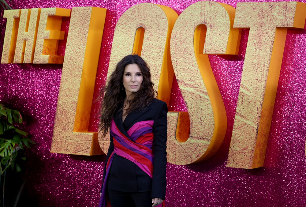 Actress Sandra Bullock arrives at the London premiere of the film 'The Lost City' in London, Britain March 31, 2022. u00e2u20acu2022 Reuters picnn