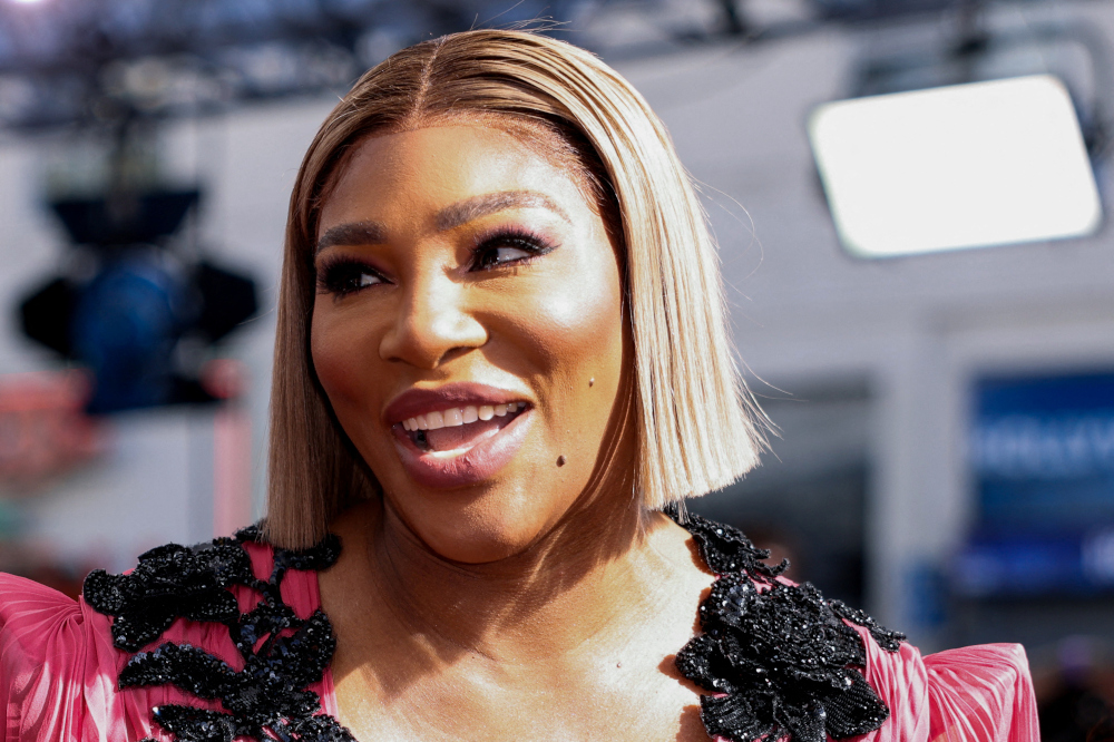 Serena Williams is seen posing on the red carpet during the Oscars arrivals at the 94th Academy Awards in Hollywood, Los Angeles, California, US, March 27, 2022. u00e2u20acu201d Reuters pic 