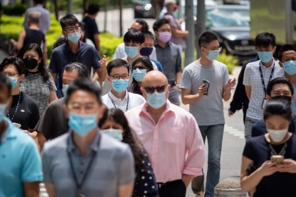 There will no longer be a limit on group sizes from April 26, 2022. This means that individuals will not be required to keep to a group of 10 persons for mask-off activities. u00e2u20acu201d TODAY file pic