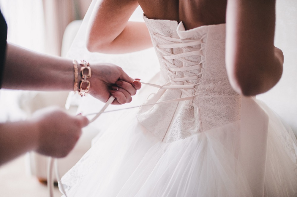 Upcycling is a technique that is increasingly being embraced by the bridal fashion industry. u00e2u20acu2022 Shutterstock pic