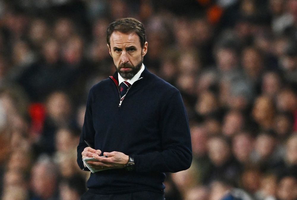England manager Gareth Southgate during the match against the Ivory Coast at Wembley, London March 29, 2022. u00e2u20acu201d Reuters pic