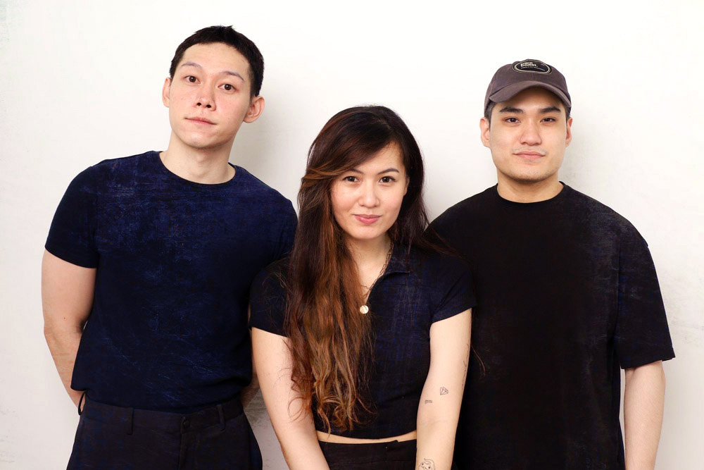 The trio behind Wolf Pints (left to right): Jonathon Ngan, Jen Naik and Ezra Carvalho Soon.