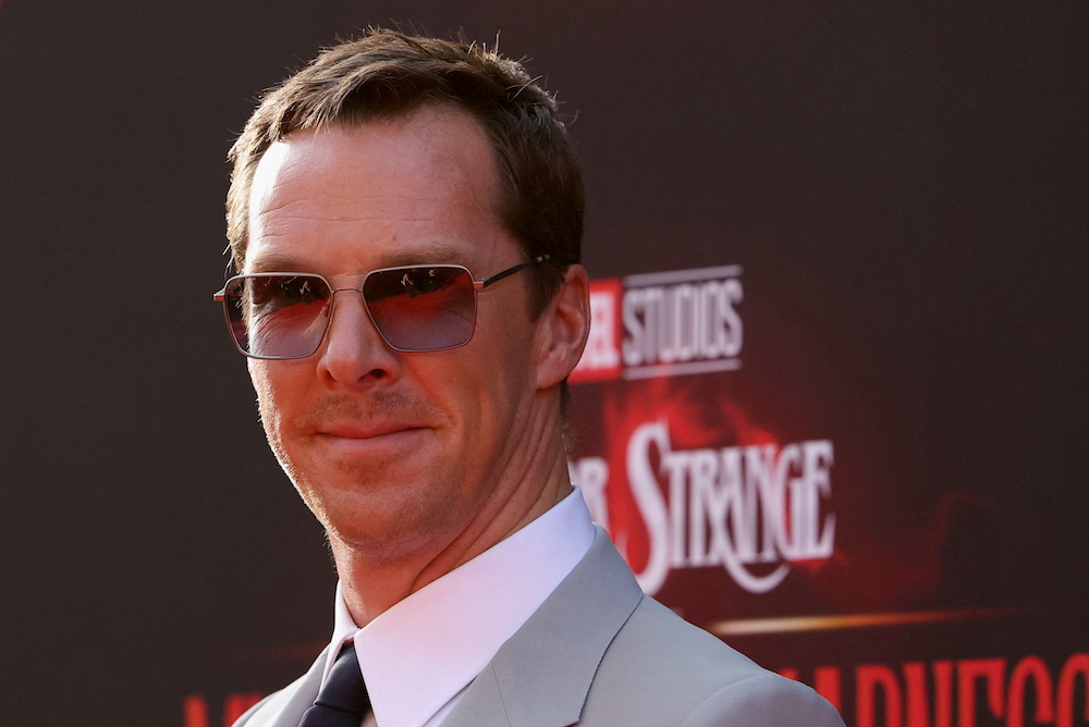 Cast member Benedict Cumberbatch attends the premiere of the film u00e2u20acu02dcDoctor Strange in the Multiverse of Madnessdu00e2u20acu2122 in Los Angeles May 2, 2022. u00e2u20acu201d Reuters pic