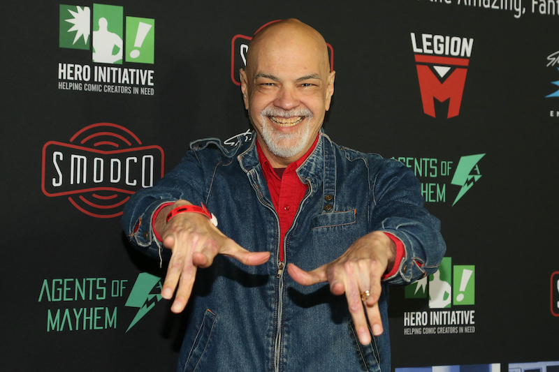 Comic book artist George Perez arrives for Excelsior! A Celebration of The Amazing, Fantastic, Incredible and Uncanny Life Of Stan Lee at TCL Chinese Theatre in Hollywood, California January 30, 2019. u00e2u20acu201d AFP file pic