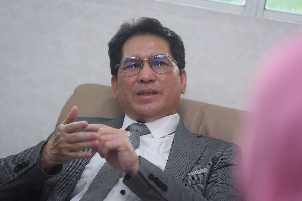 National Film Development Corporation (Finas) chief executive officer Prof Md Nasir Ibrahim during an interview with Bernama, May 15, 2022. u00e2u20acu201d Bernama pic