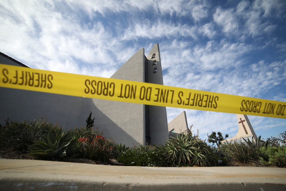 The Geneva Presbyterian Church is seen after a deadly shooting, in Laguna Woods, California May 15, 2022. u00e2u20acu201d Reuters pic