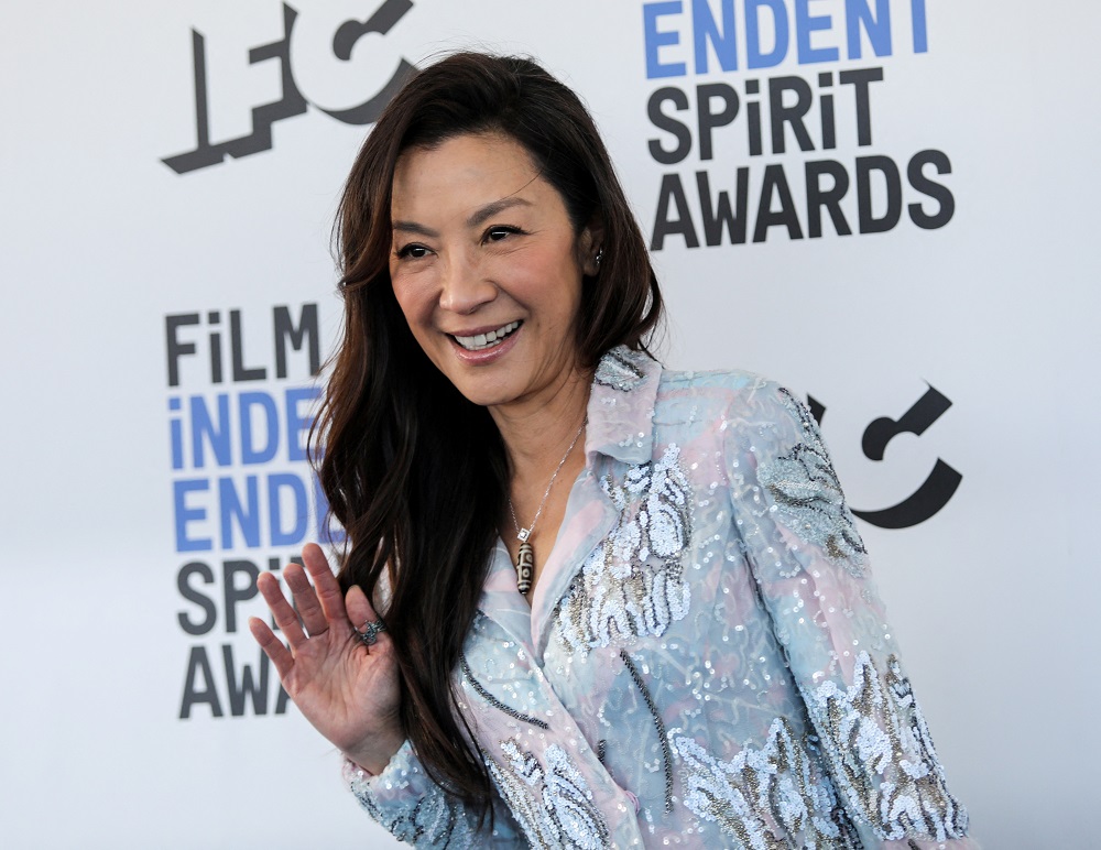 Michelle Yeoh arrives at the 37th Film Independent Spirit Awards in Santa Monica, California March 6, 2022. u00e2u20acu201d Reuters pic