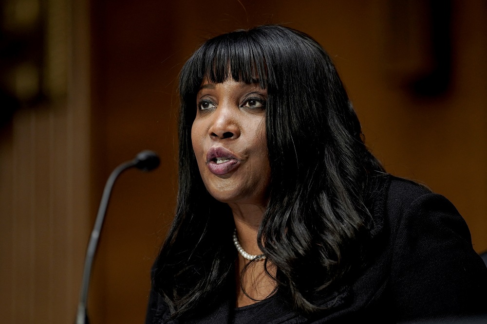Lisa DeNell Cook, of Michigan, nominated to be a Member of the Board of Governors of the Federal Reserve System, speaks before a Senate Banking, Housing and Urban Affairs Committee confirmation hearing in Washington February 3, 2022. u00e2u20acu201d Reuters pic