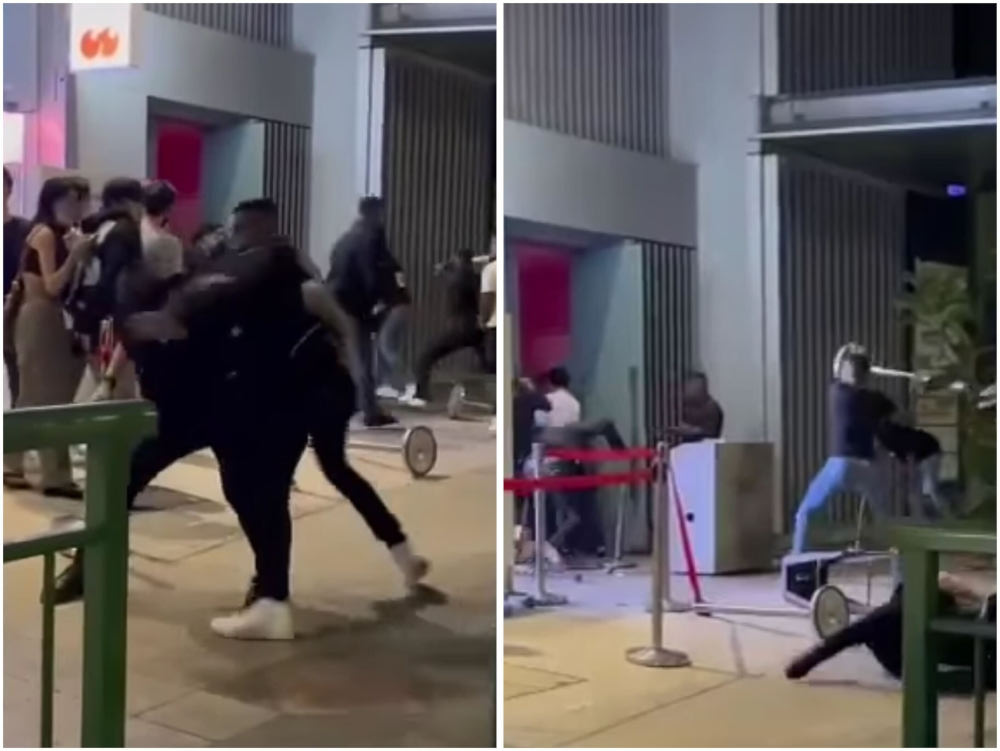 The police said two men, aged 21 and 30, were taken to the hospital while they were conscious. u00e2u20acu201d Picture via Facebook/Hebe Duanphen Lim