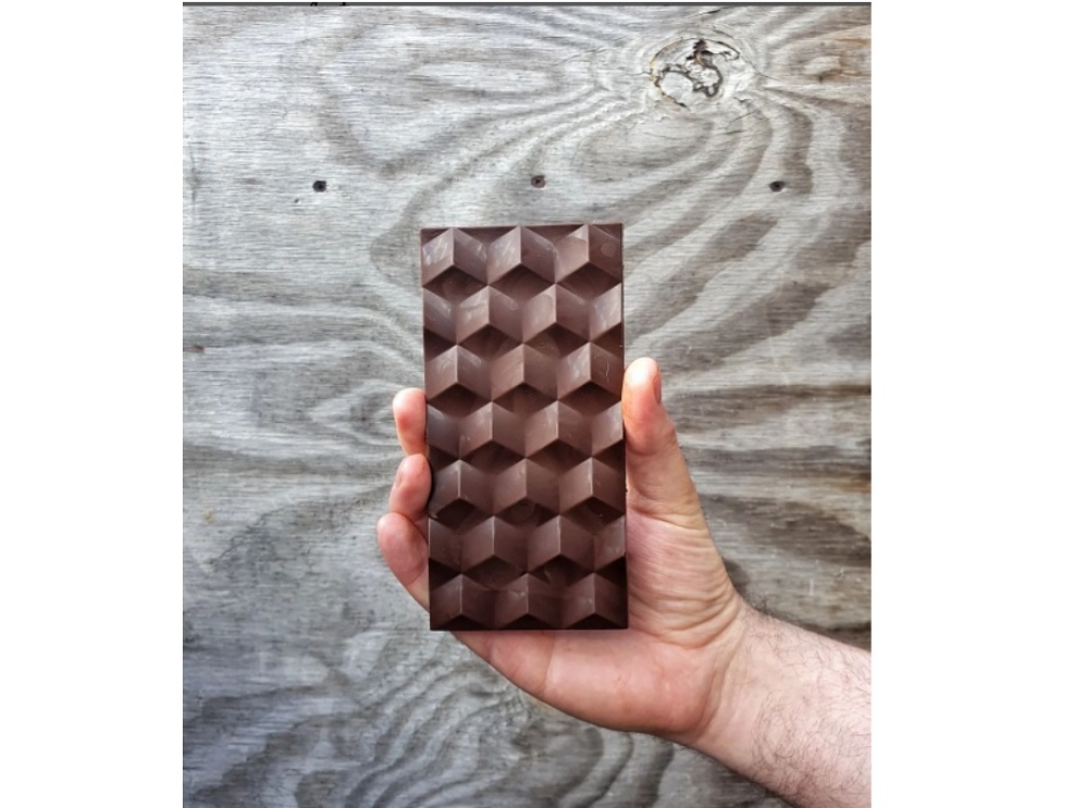 A chocolate alternative is made without cacao to avoid child labour and deforestation issues. u00e2u20acu201d Picture courtesy of WNWN Foodlabs