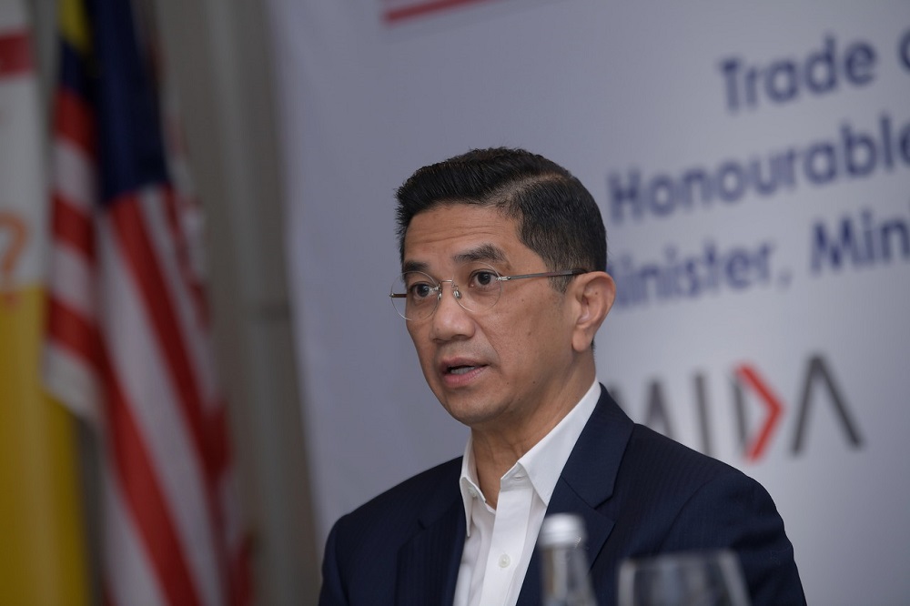 Senior Minister cum International Trade and Industry Minister Datuk Seri Mohamed Azmin Ali having a meeting with Ferrotec (USA) in San Francisco May 16, 2022. u00e2u20acu201d Bernama pic