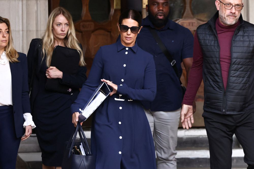 Rebekah Vardy, wife of Leicester City football player Jamie Vardy, leaves the Royal Courts of Justice in London May 10, 2022. u00e2u20acu201d Reuters pic