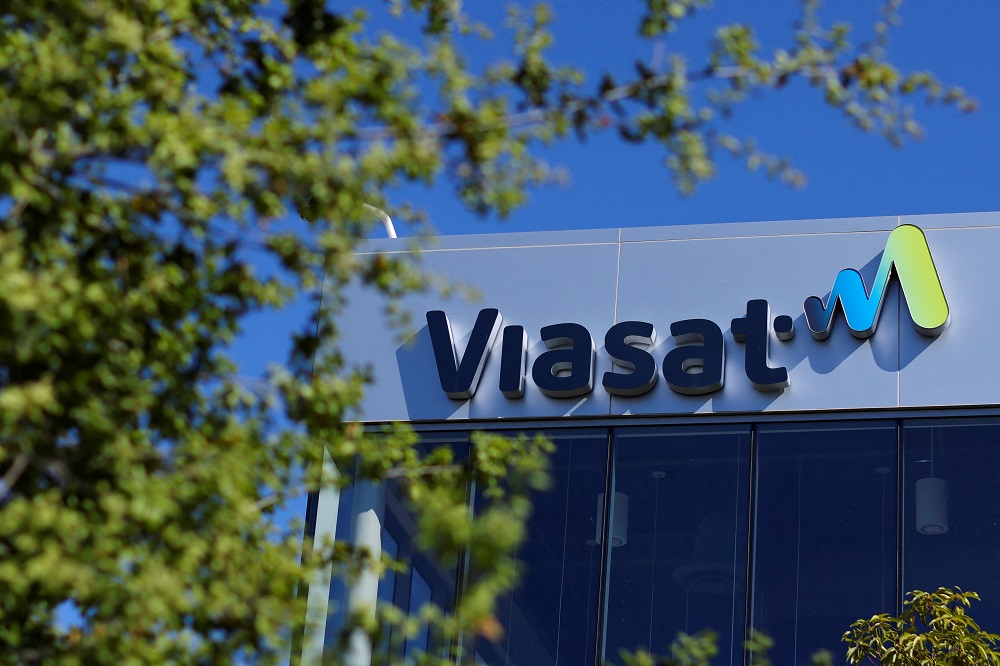 Viasat offices are shown at the company's headquarters in Carlsbad, California, US March 9, 2022. u00e2u20acu2022 Reuters pic